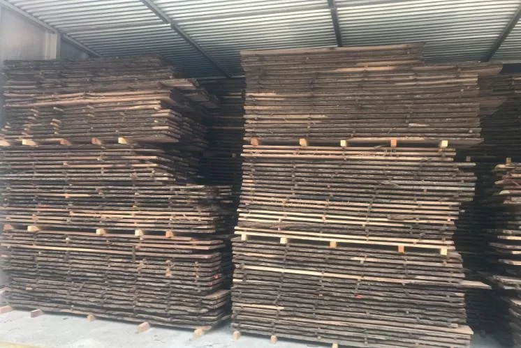 
Black Walnut/ White Oak On Edge Lumber, 10-15 mm For Sale 