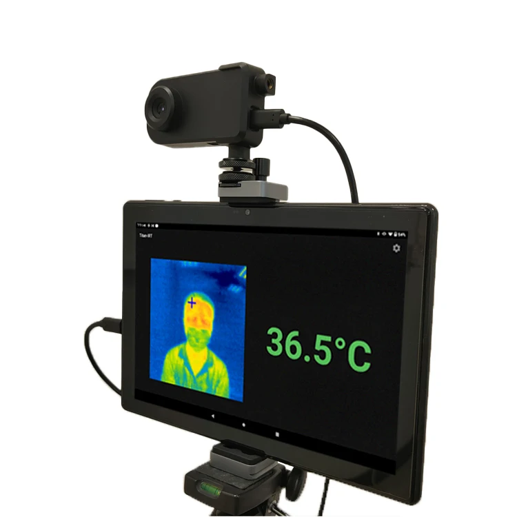 Thermal Imaging Camera Temperature Measuring Instruments Face Recognition Scan Optical