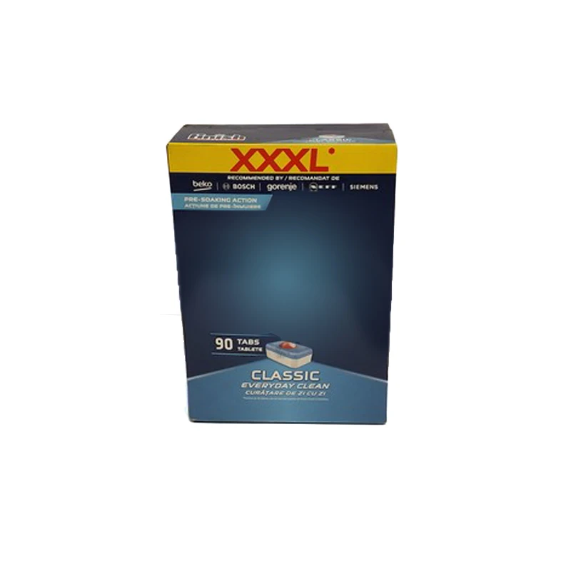 Premium Quality Dishwashing Tabs Powerful Deedergent Lemon Scented for Dishwashing Machine 90 tabs*Unit