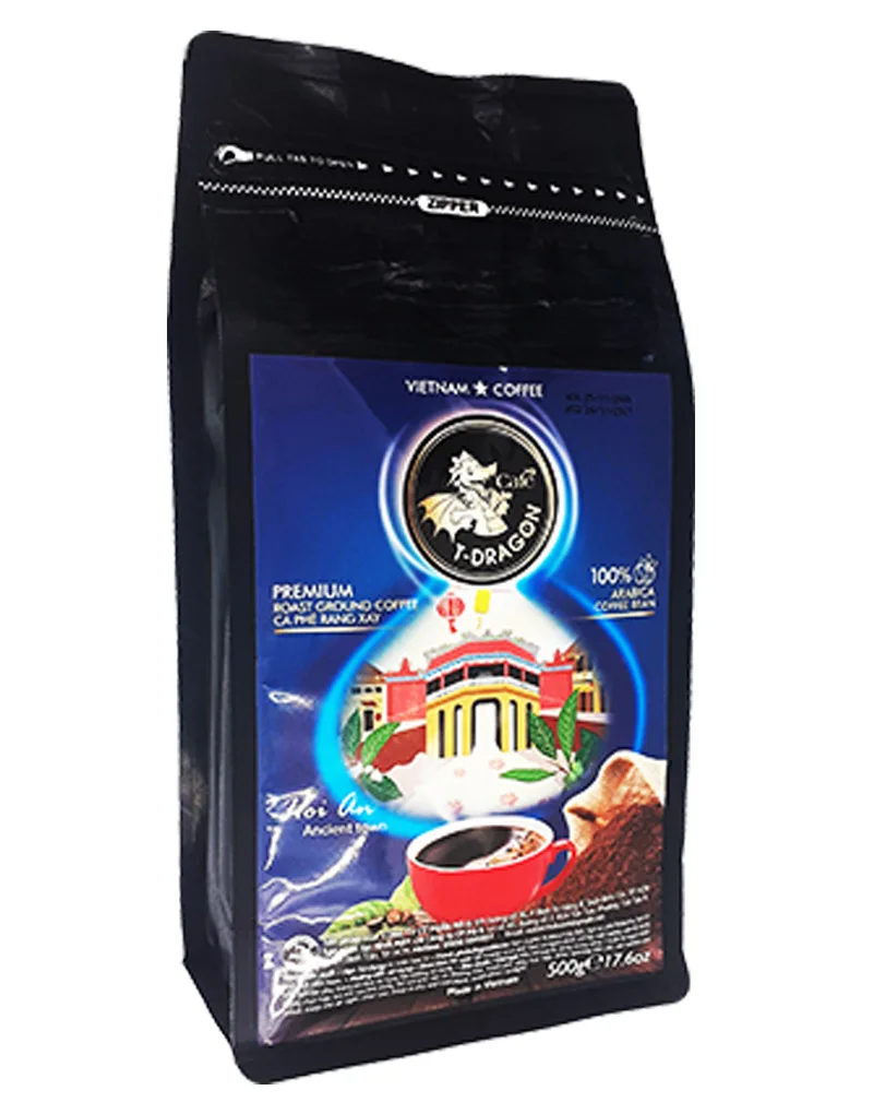 T-DRAGON COFFEE - ARABICA PREMIUM  ROAST AND GROUND COFFEE - 500GR From Wholesale Vietnam