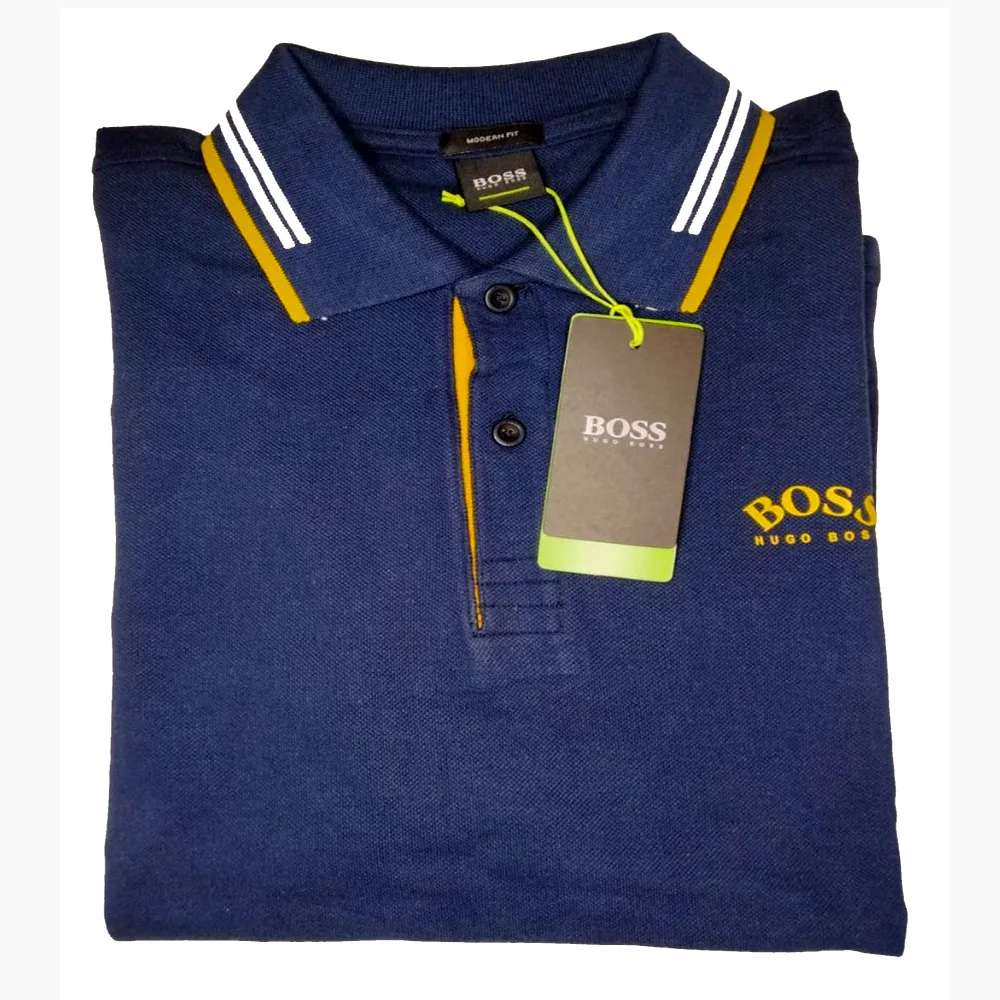 Лидер продаж мужская рубашка-поло из 100% хлопка с вышивкой и логотипом от производителя Бангладеш