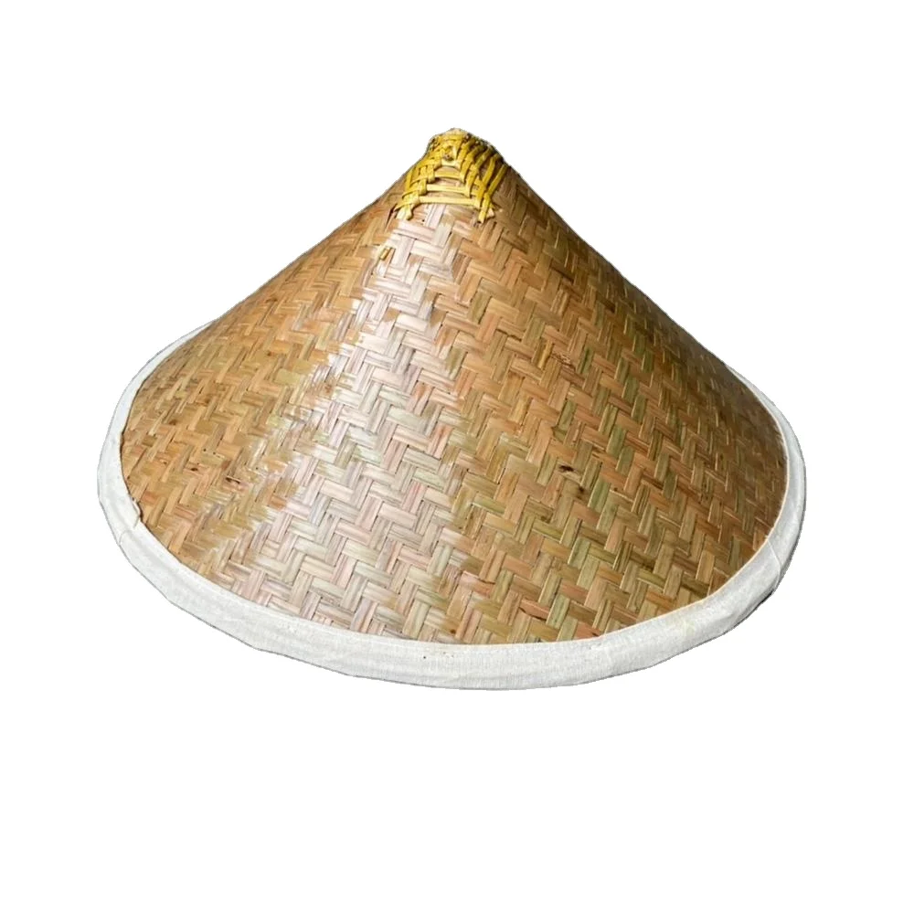 Экологически чистая биоразлагаемая уникальная ручная работа вьетнамская Бамбуковая Шляпа