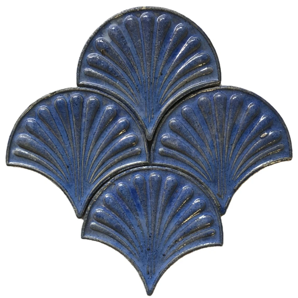 
High Quality Fish scale Handmade Zellige Tiles Bathroom and kitchen decoration Vietnam Supplier 