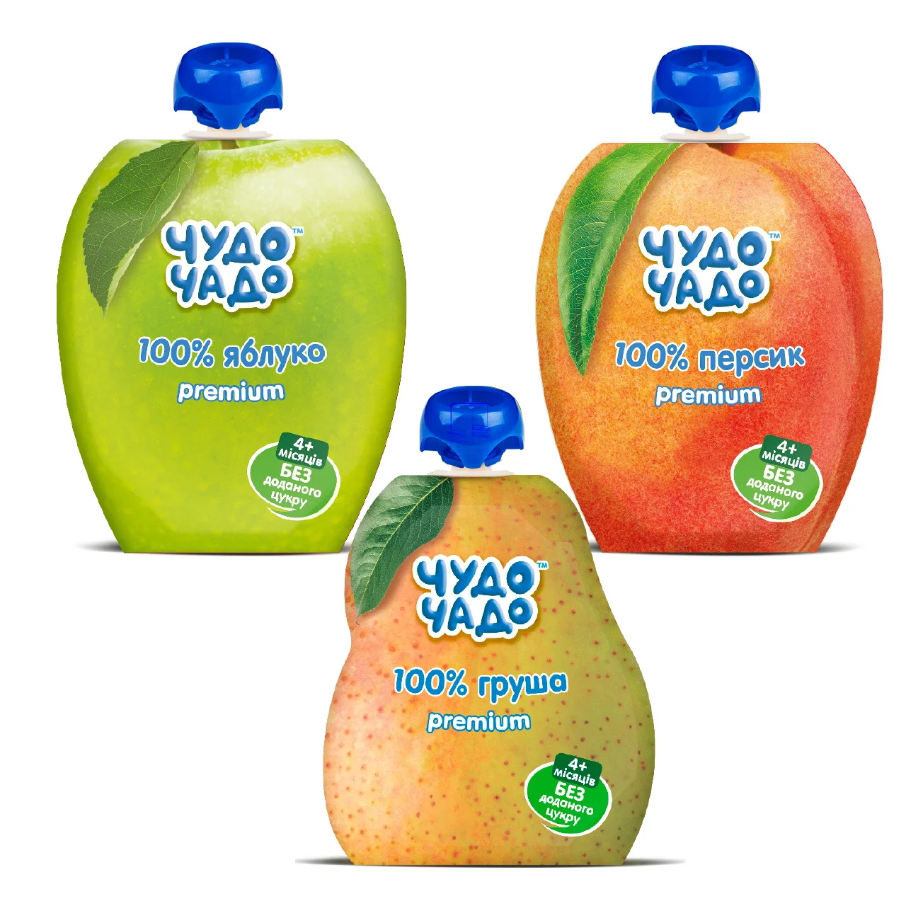 
Fruit puree - Chudo-Chado - Baby food 