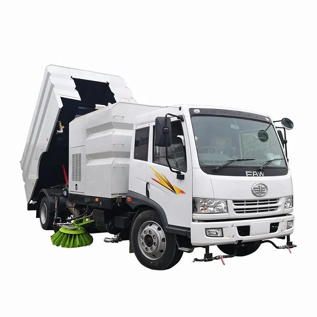 2021 DONGFENG 4x2 RHD уличный подметальный грузовик для уборки под высоким