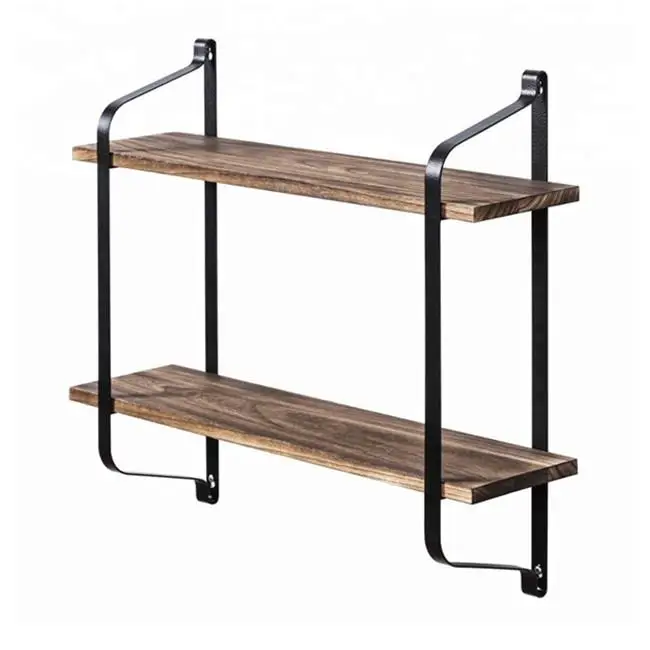 Декоративные настенные стеллажи