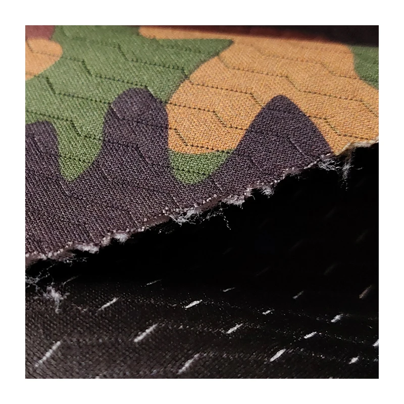  Камуфляжная ткань с принтом 260 г/м2 волнистая стильная стеганая Stoffe