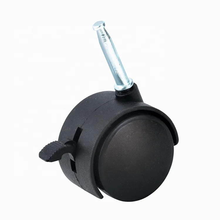 WBD черный маленький распылитель 2 дюймов колесо для литья под давлением с