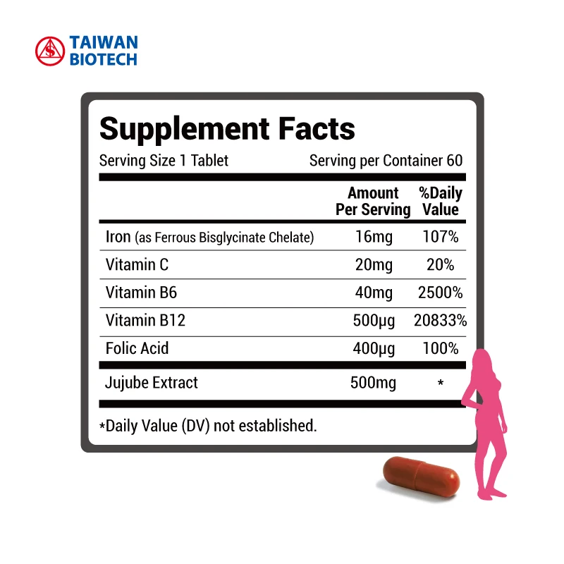 
Women Care Iron Vegetarian Capsules Iron supplement 