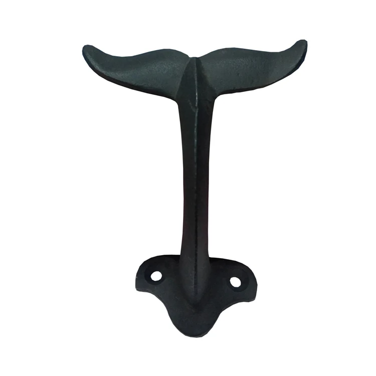 Solid Cast Iron Small Double Robe Fish Tail Bedroom Doors Coat Hooks at the lowest price direct from manufacturers
