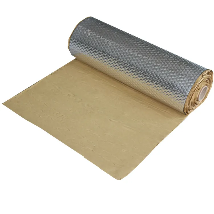 Excellent Quality Butyl Rubber Aluminum Foil Sound Absorption Acoustic Material
