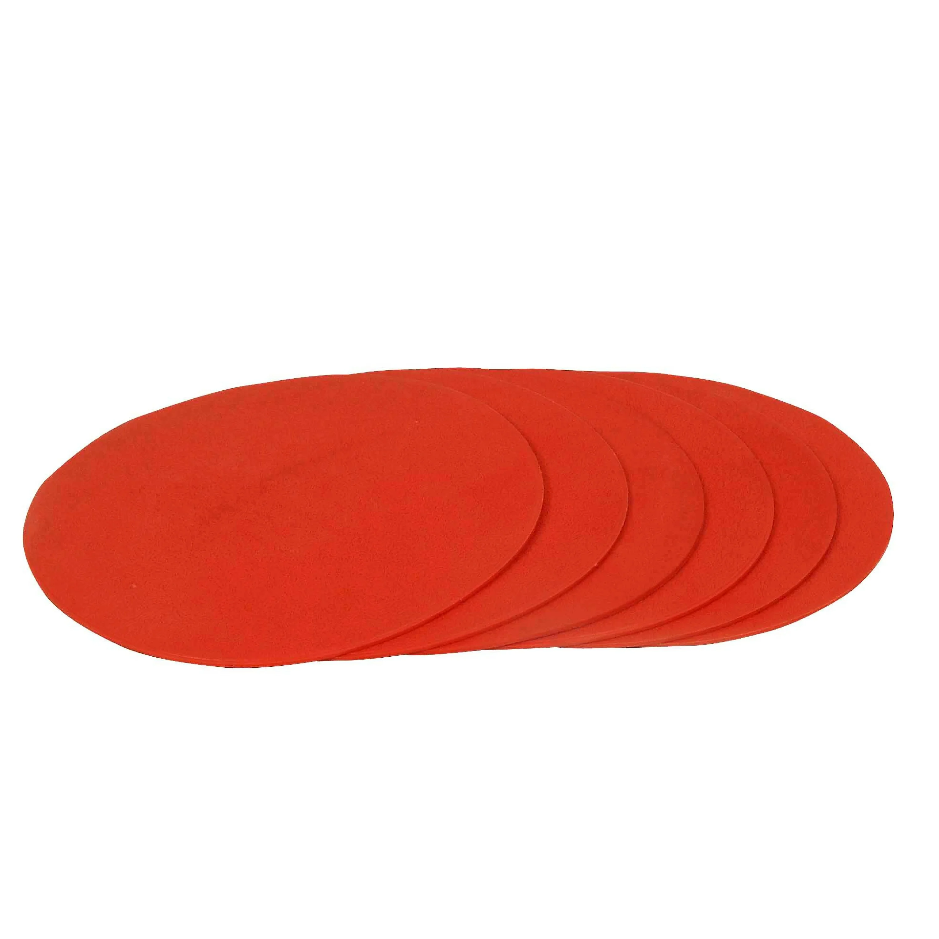 Spot Markers Flat Field Cones Rubber Agility Markers flat spot marker Floor Dots for Soccer Basketball Sports