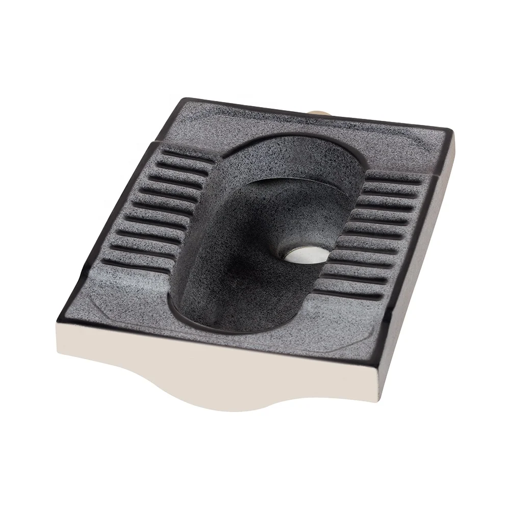 
Rustic Black Color Orissa Pan Asian Squatting Pan WC Indian Commode Toilet Seat from Indian Ceramic Sanitary Ware Products 