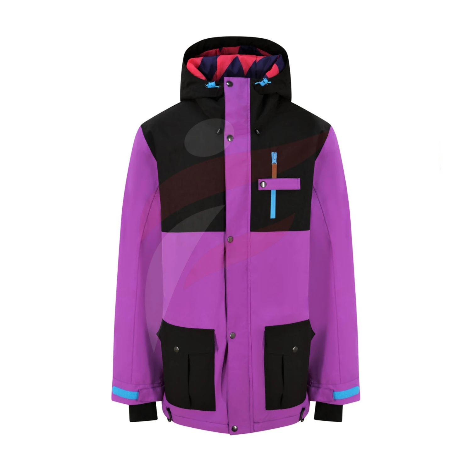 Ski And Snow Jacket 100% Nylon Men Ski Jacket Outdoor Ski Jacket
