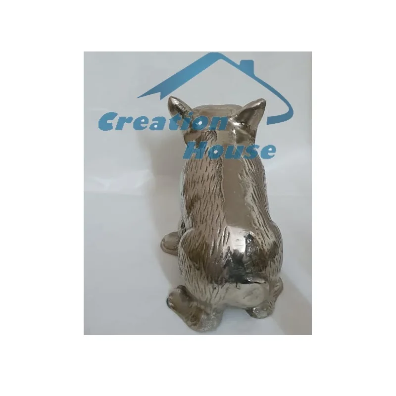 Animal Aluminium Bull Dog Sculpture