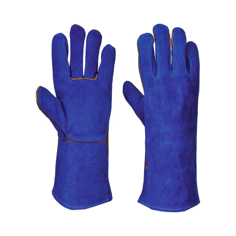 Hotsale  Heat resistant industrial Tig argon arc welding welder leather safety work welding gloves