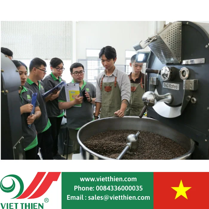 Кофе Арабика обрабатывается во Вьетнаме выбирается из свежих кофейных зерен с высокотехнологичной закрытой обработкой.