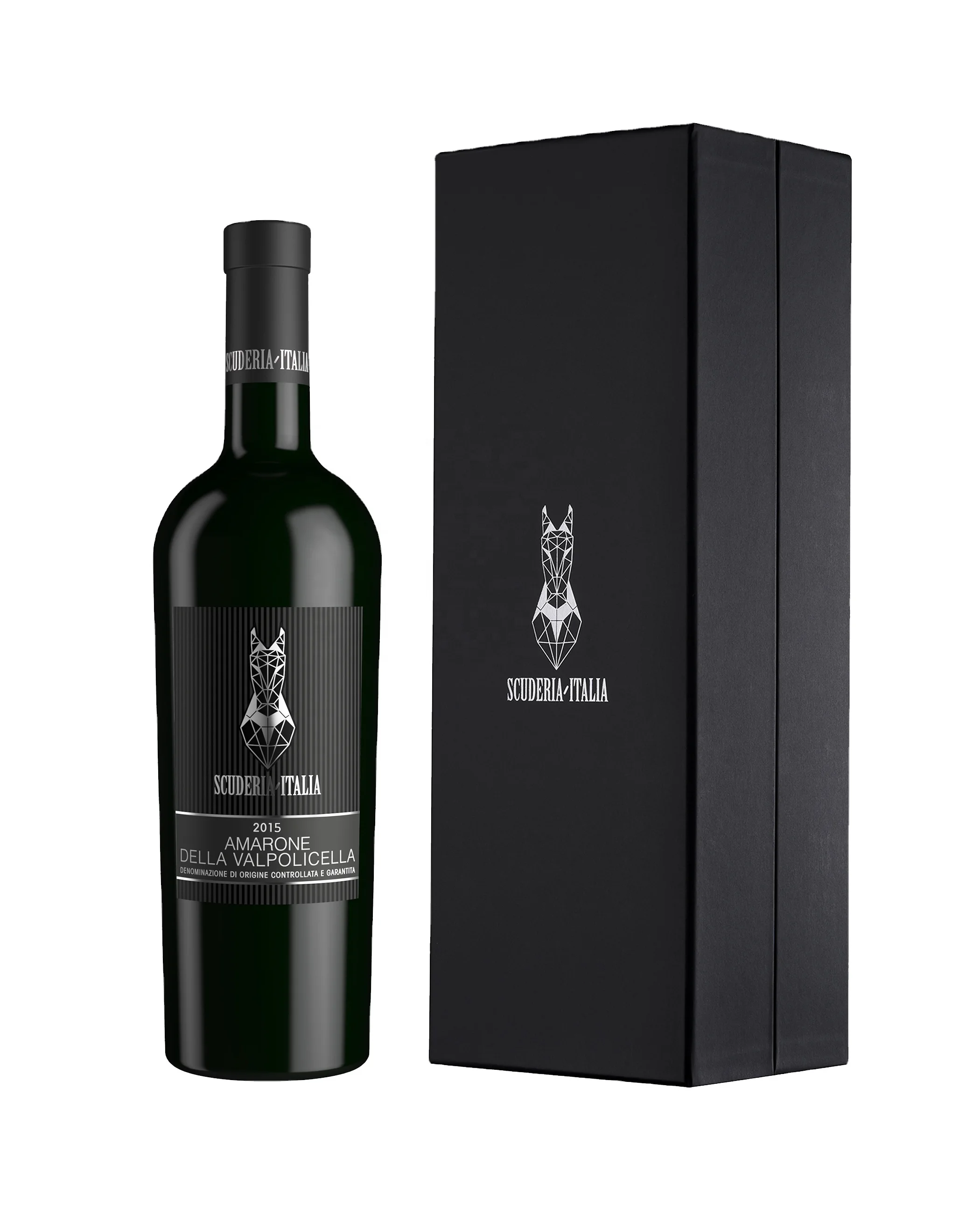 Роскошное итальянское красное вино AMARONE DELLA valpolyella DOCG 2015 Scuderia Italia 16% л в