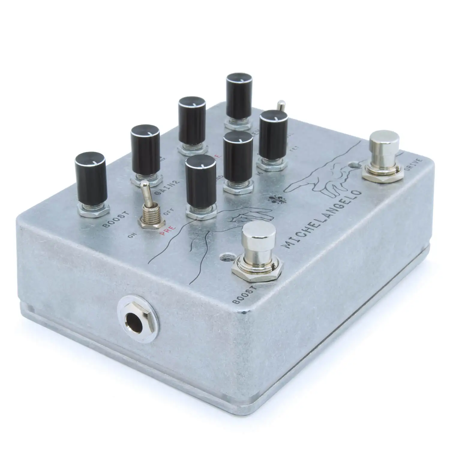 Acustic Guitar  - pedal effect  - product in Italy overdrive guitareffects fashion luxury collector pedal boutique hand made