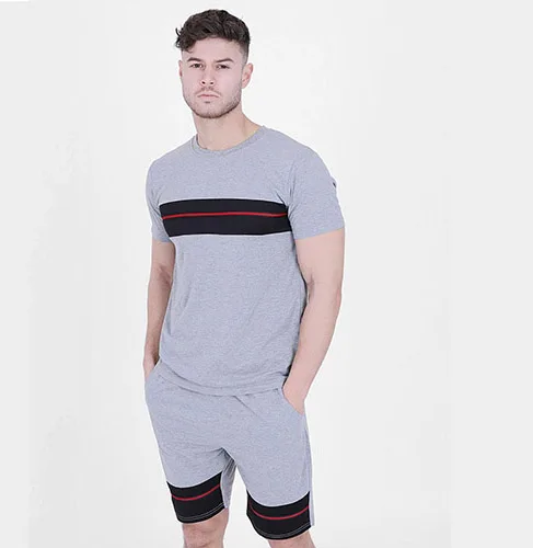  Мужская одежда 2021 футболка и шорты с логотипом на заказ двойной комплект из 2 предметов оптовая продажа мужская хлопковая/полиэфирная вышивка/принт