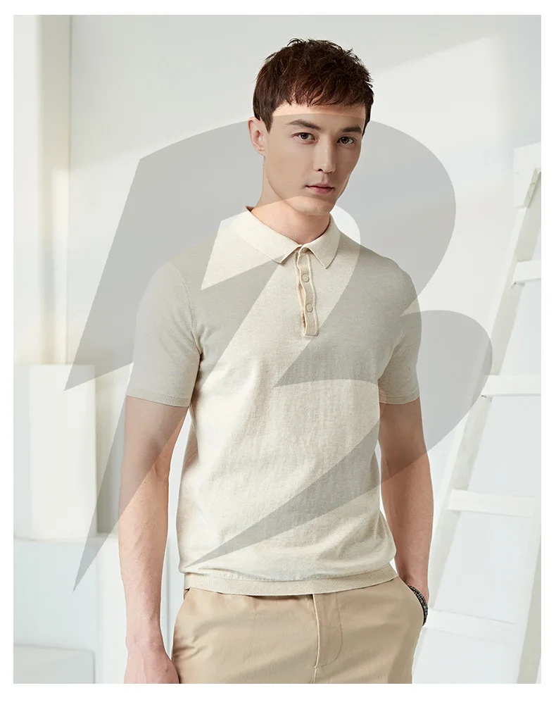 
New product unique spring/summer polo t-shirt short sleeve sweater man 