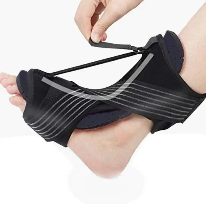 Foot Orthosis Corrective Foot Drop Adjustable Ankle Foot Orthosis Set with Massage Ball
