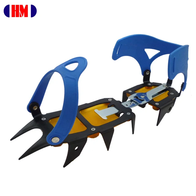 12 точек касания ремешок на ледолазание лед тяги для снежной погоды обувь ccrampons скоба