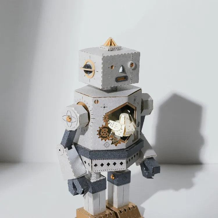 [4] Luxury Custom Cosmic Robot DIY Dollhouse Design Miniature