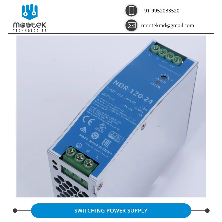 
Industrial DIN Rail Mount Switching Power Supply 