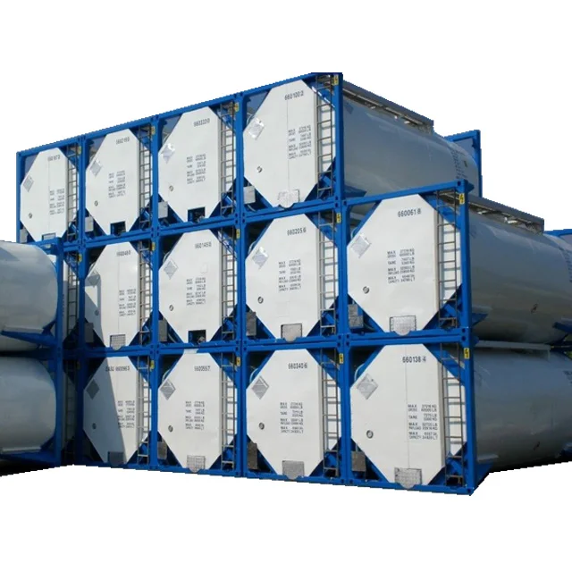 20ft 40ft Tank / Stainless Steel Liquid Storage ISO