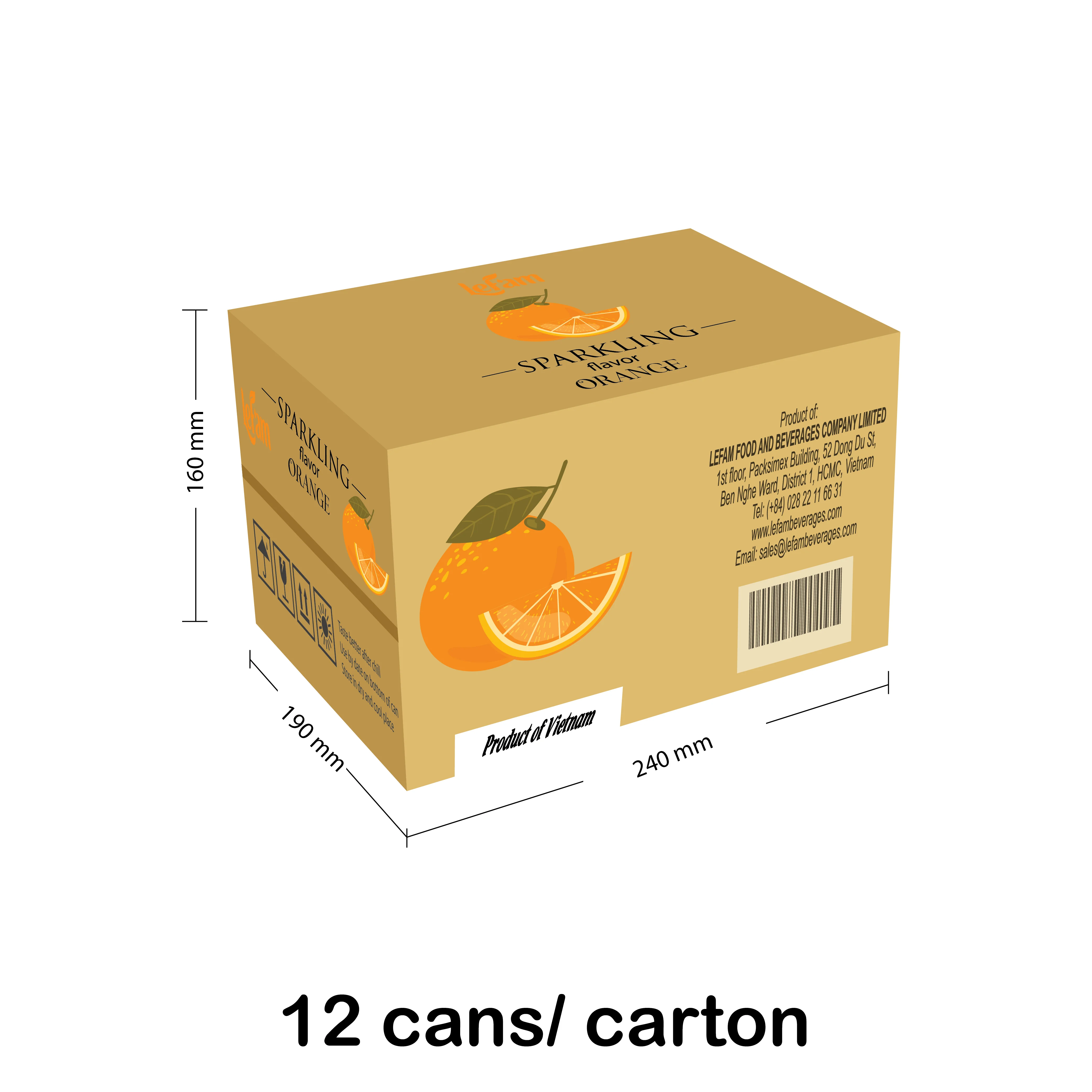 330ml Healthy Fresh Lychee Flavor Carbonated Drinks New Flavor Fast Shipping Certificated Vietnam LEFAM 0084 96 345 2745 24