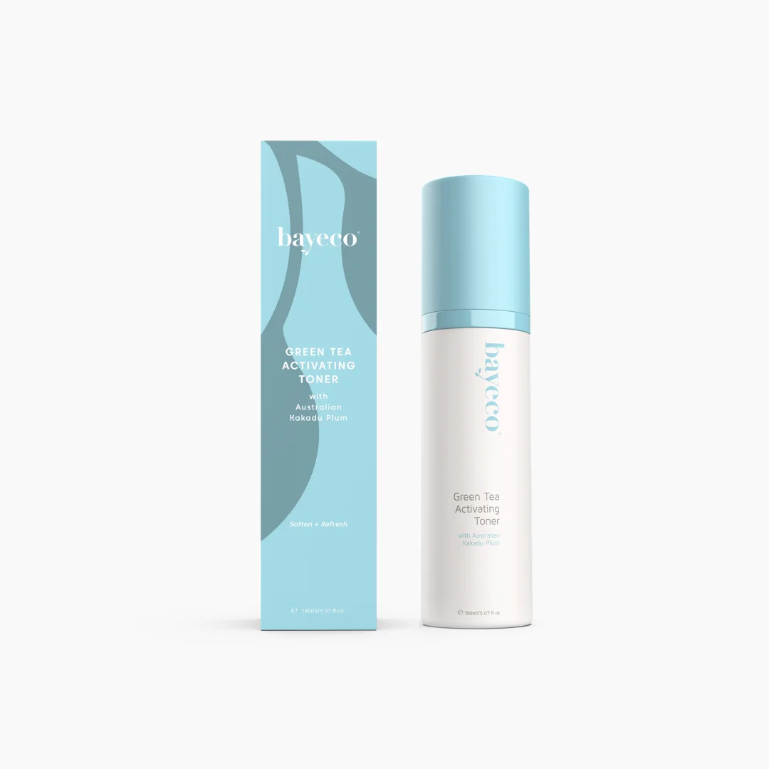 
Natural Bayeco Green Tea Activating Toner Hydration Soften Skin pH Balance From Australia 