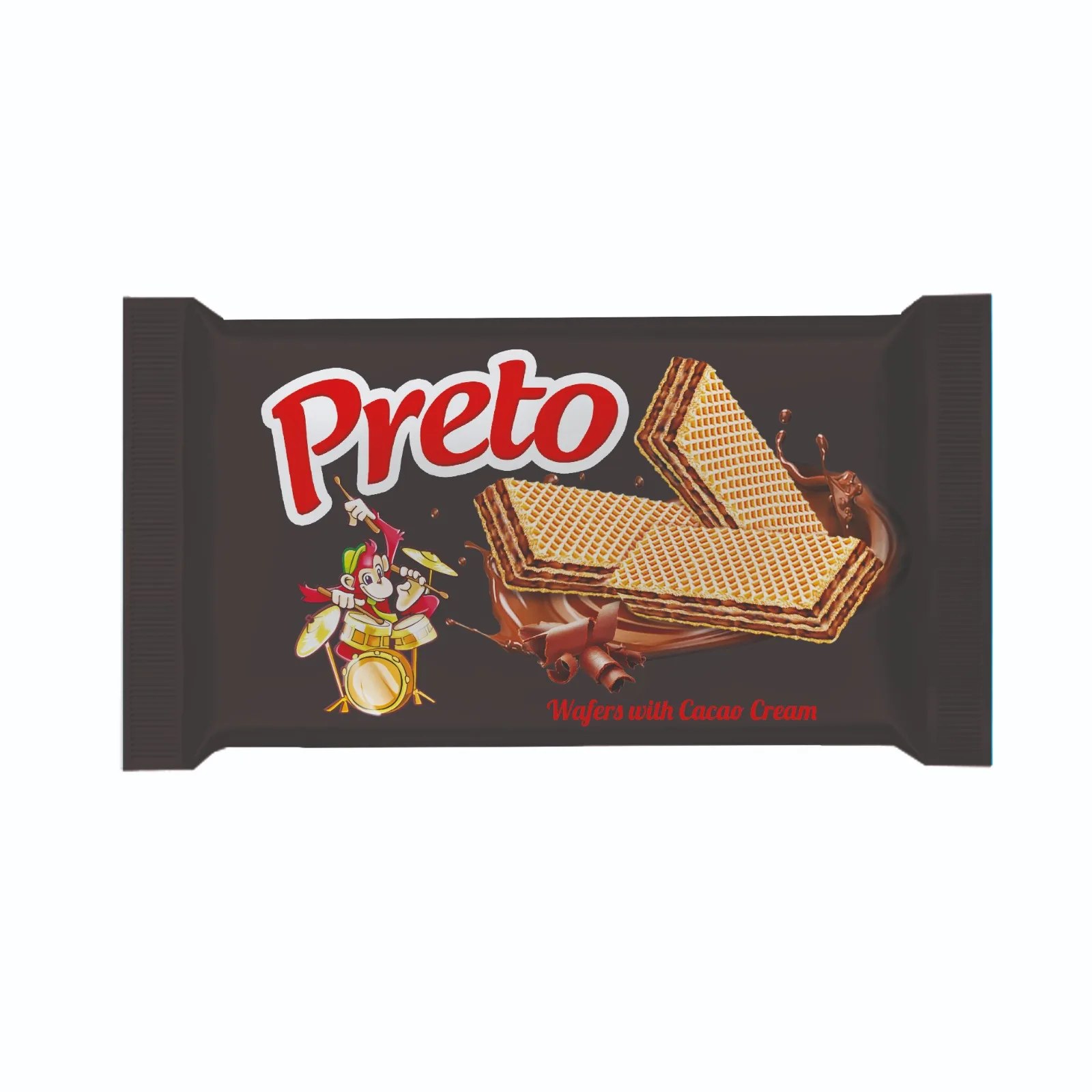 
 Какао вкусовые вафли новый продукт горячие вафли печенье  