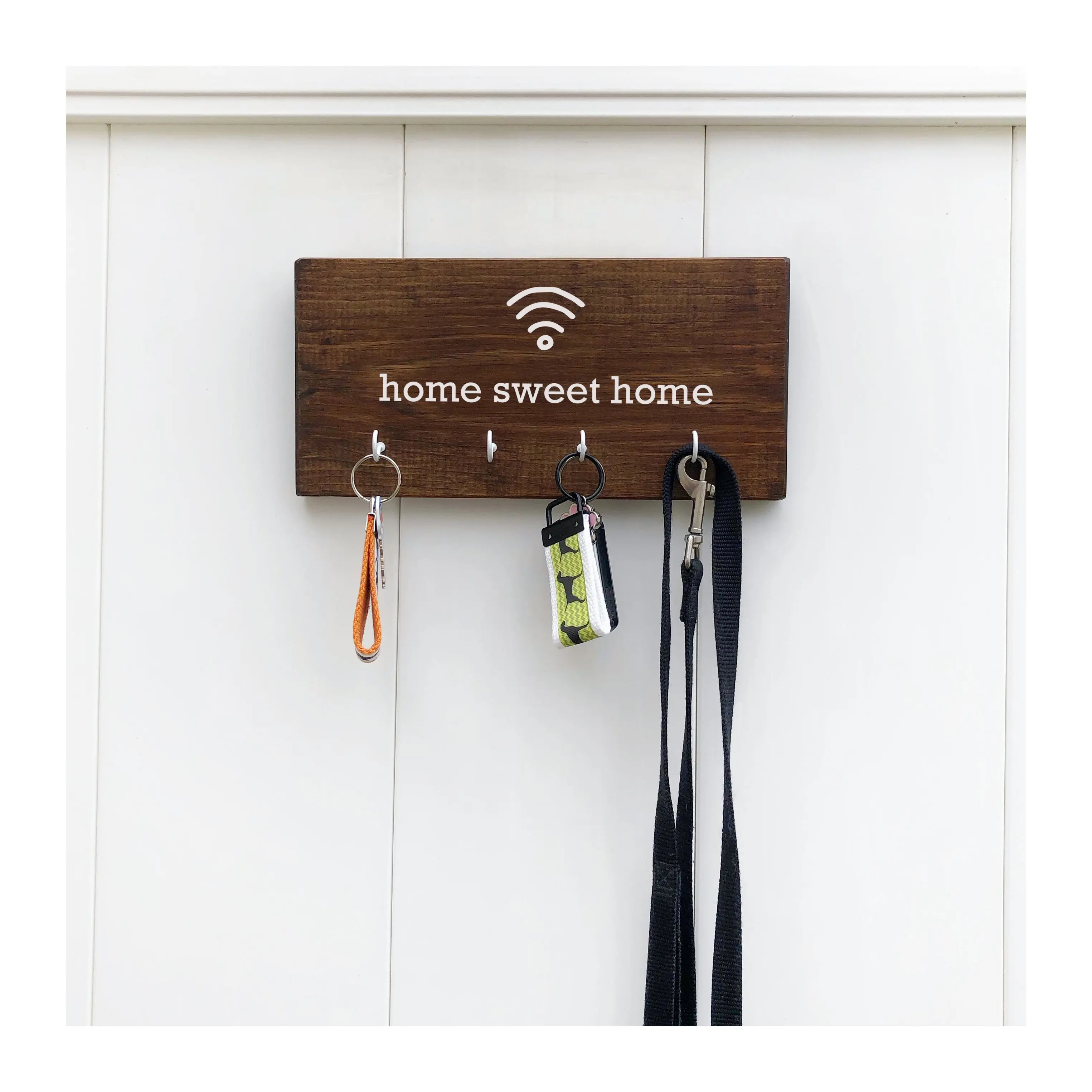 Wall With 4 Key Hooks Wall Mount Key Rack for Wall keychain Holder  whatsApp +84 961005832