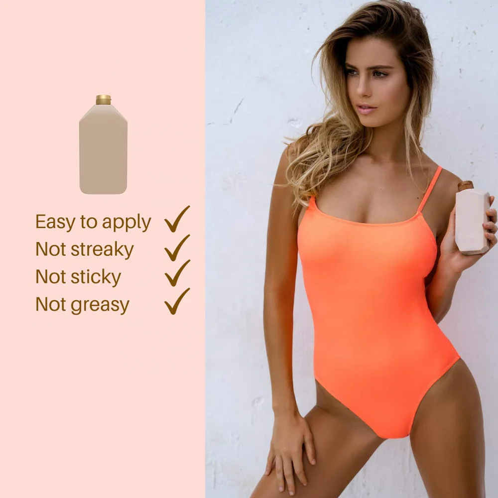 OEM organic sun self tanning spray private label