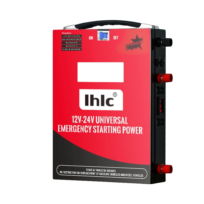 New product car handheld car jump starter and power supply 12V/24V jump starter power bank for cars trucks
