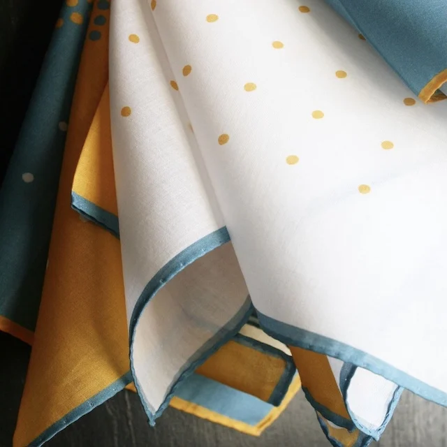 
Top Quality OEM Silk Custom Made Pocket Square from Steve & James 