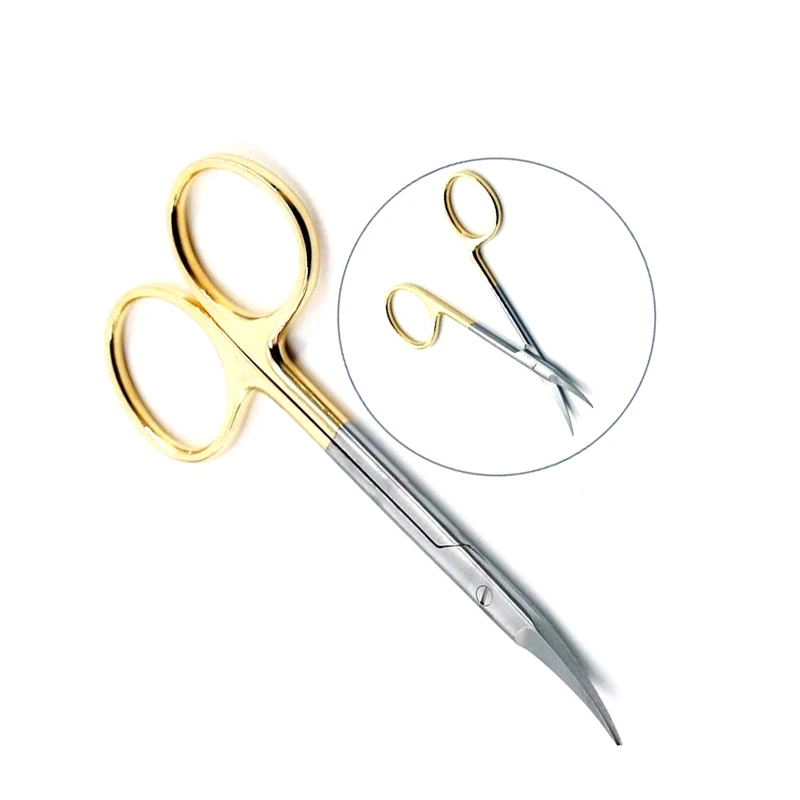 NEW ARRIVAL Medical Supplies High Quality Ophthalmic surgery scissors Stainless steel scissors Plastic surgery scissors
