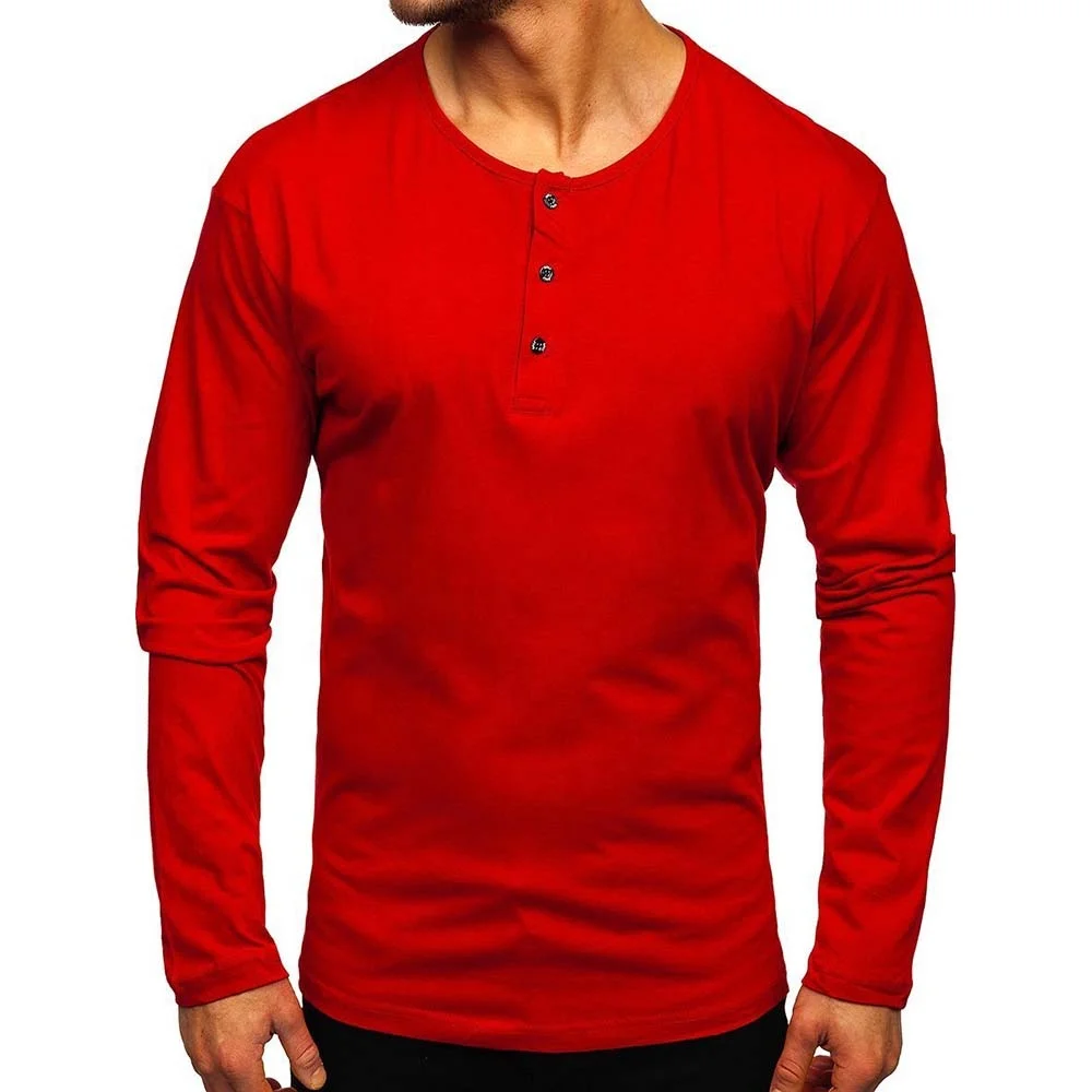 Apparel Processing Services For Men T Shirt Custom White Color Men Long Sleeve T Shirt Custom Plain Design  Men T Shirt