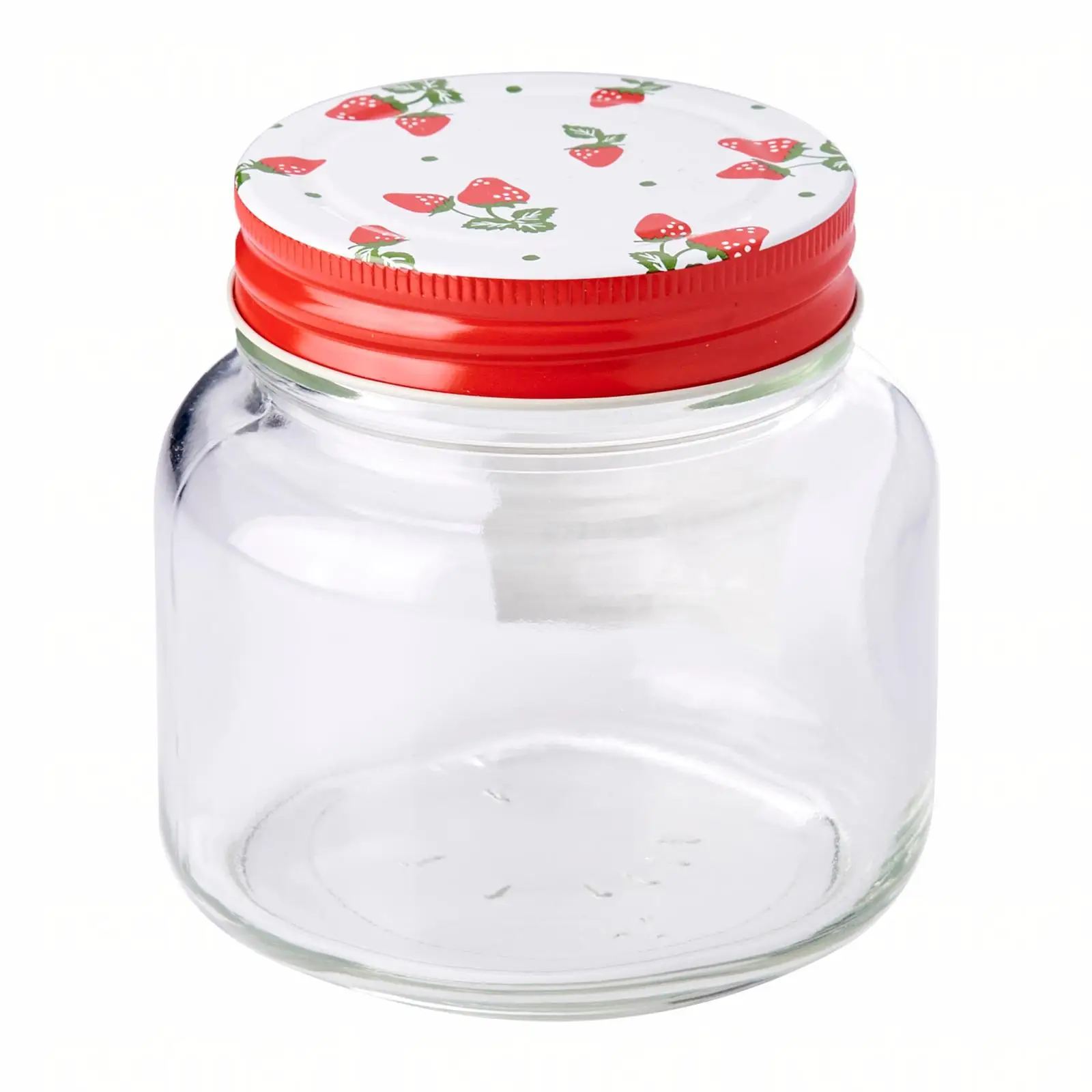 Стеклянная посуда 320 мл, красного цвета, диаметр 9 Х9 см, стеклянная упаковка, металлическая крышка, стеклянная банка Vesta из Японии, оптовая продажа