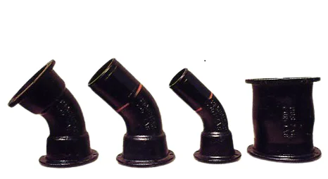 High quality nodular cast iron water pipe fitting manufacturer product lost foam casting customized product accept