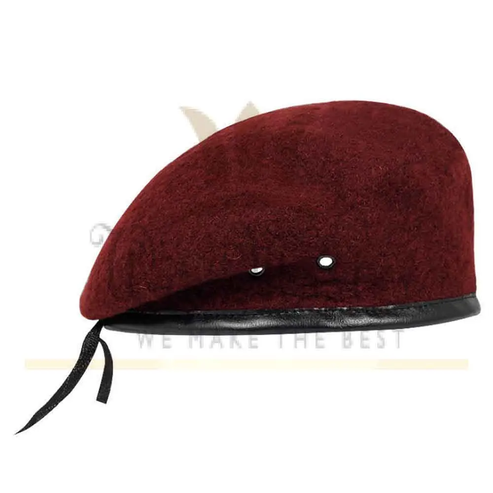Newest Custom Ceremonial beret french Ceremonial Design beret cap for men