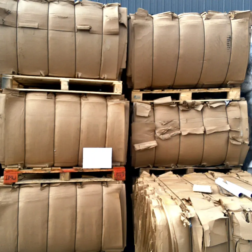 Old Corrugated Carton Waste Paper Scraps OCC