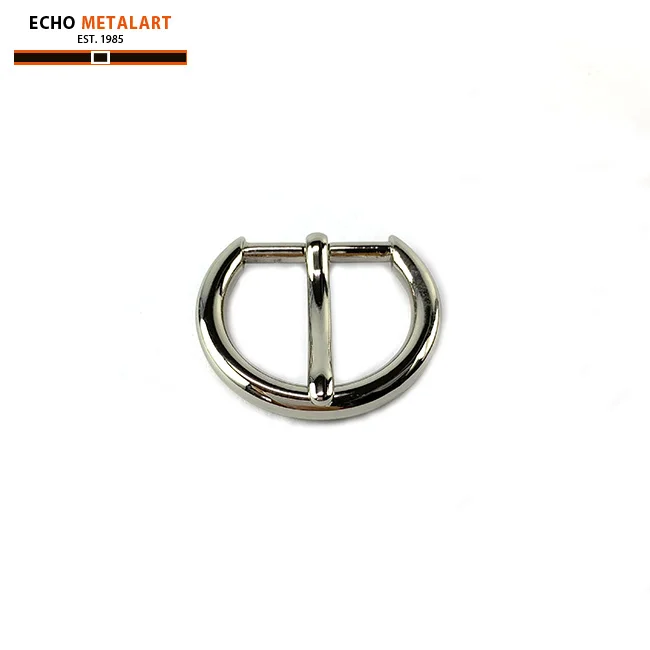 delicate 25mm semicircle spotless pin buckle buckle women