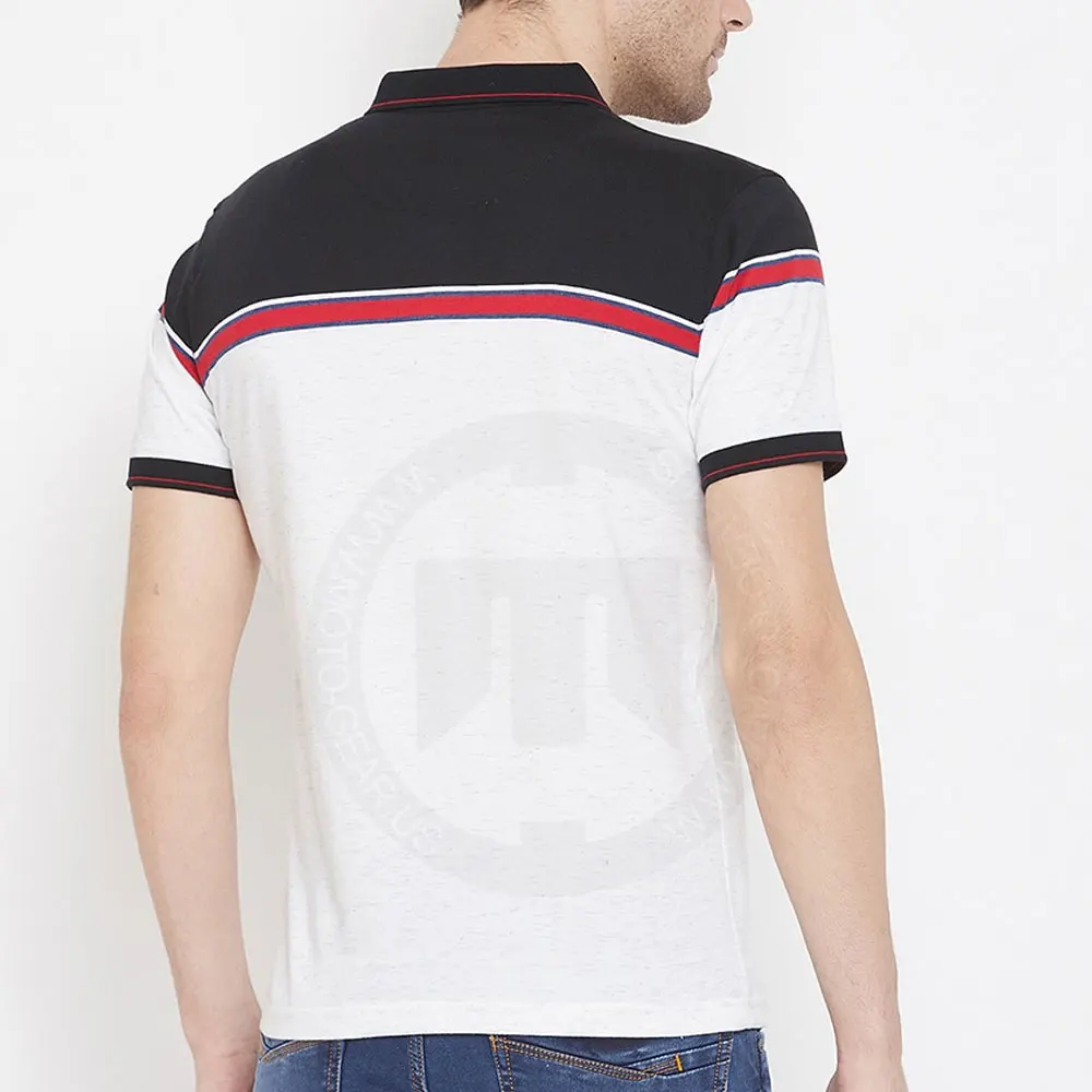 Хлопковые футболки-поло с коротким рукавом и воротником-стойкой