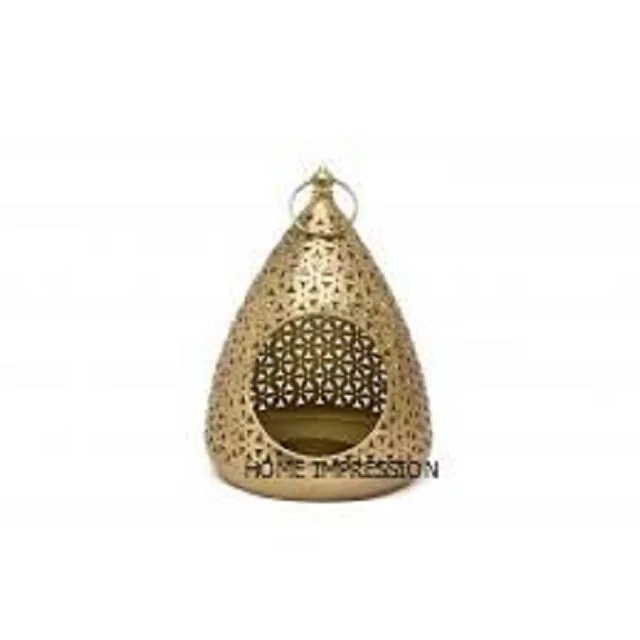 Antique Design Decorative Lantern Black And Gold Bulk Iron Wrought Lanterns Wholesale Home Harden Decor Lantern At Low Price