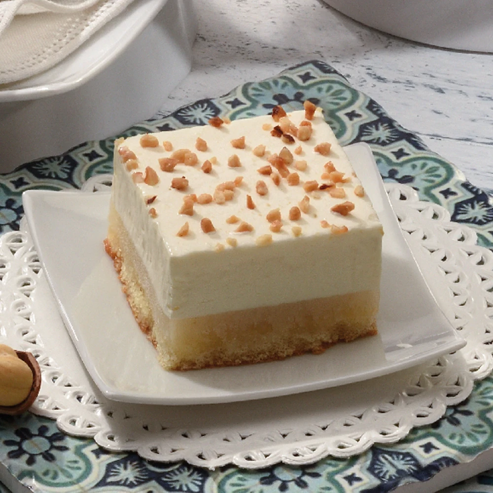 Best Quality Italian Ricotta Cheese & Pear Frozen Dessert Pie 2 Individual Portions 100g Wholesale