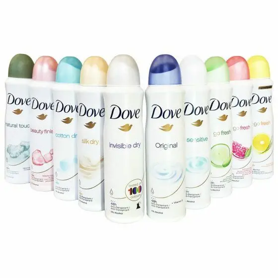 Высококачественный оригинальный дезодорант-спрей для тела Dove для продажи