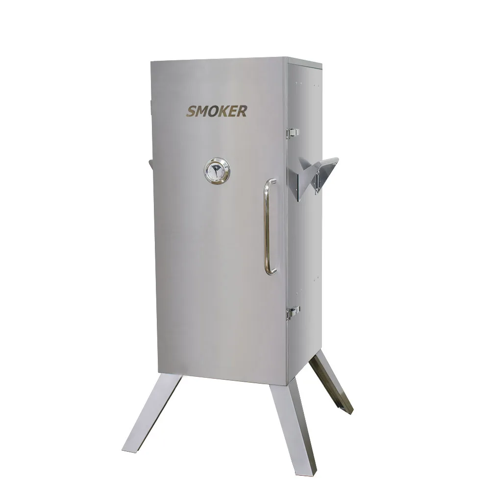 Oven Charcoal Commercial Chicken Rotisserie Smokehouse Bbq Vertical Smoker Design Large Stainless Steel Charcoal Grills HDWYN02