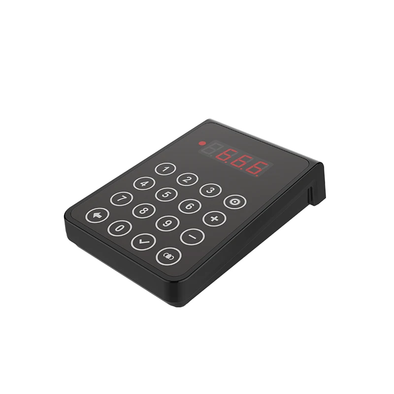 BYHUBYENG Number Calling System Wireless Restaurant Pager Queue Management System Business Wireless Keyboard Calling